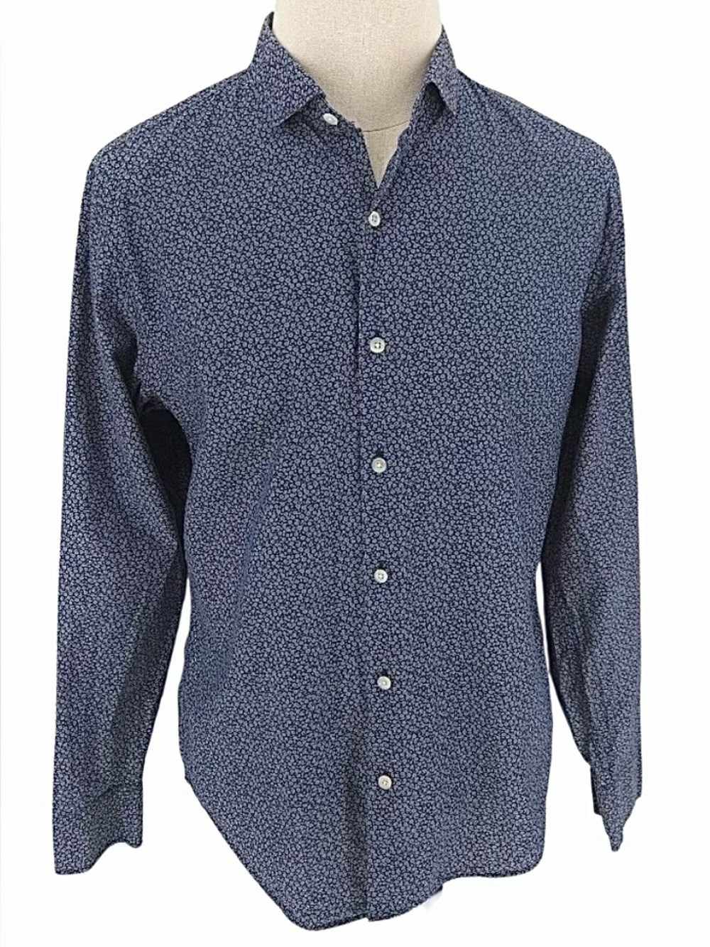 New BONOBOS men’s floral print button down shirt